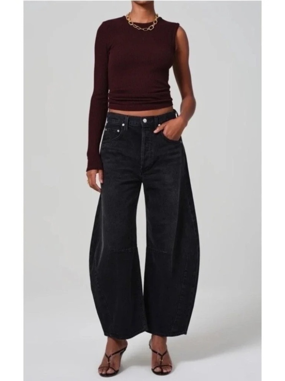 Citizens of Humanity Andreas Horseshoe Jeans Black Barrel 1972C-3007
